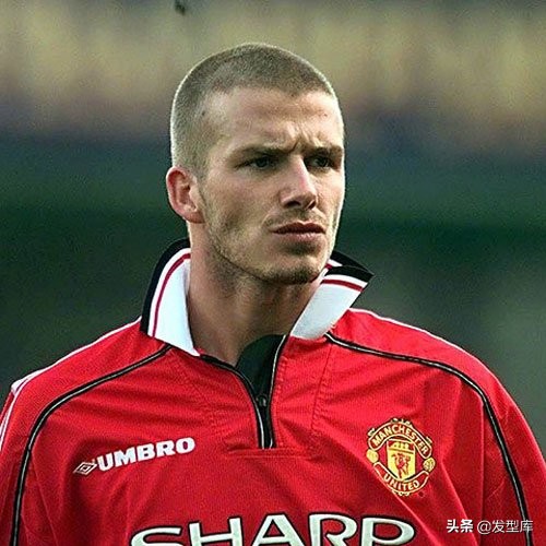 再看看*贝克汉姆的发型变换发型改“脸”