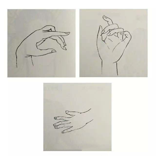 古代人物头发画法教程,古代胡须白描图片