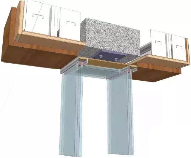 吊顶施工现场工艺与材料,集成吊顶施工图节点