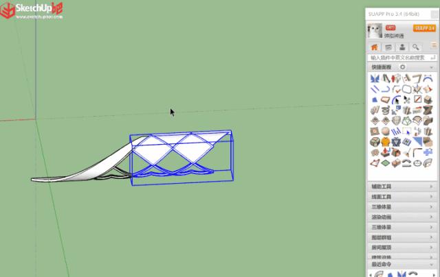 10分钟sketchup建模教程,sketchup建模思路