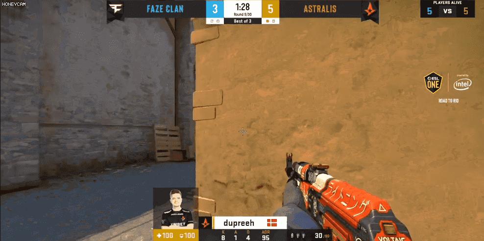 fazevsmouz现在比分,faze对阵a队