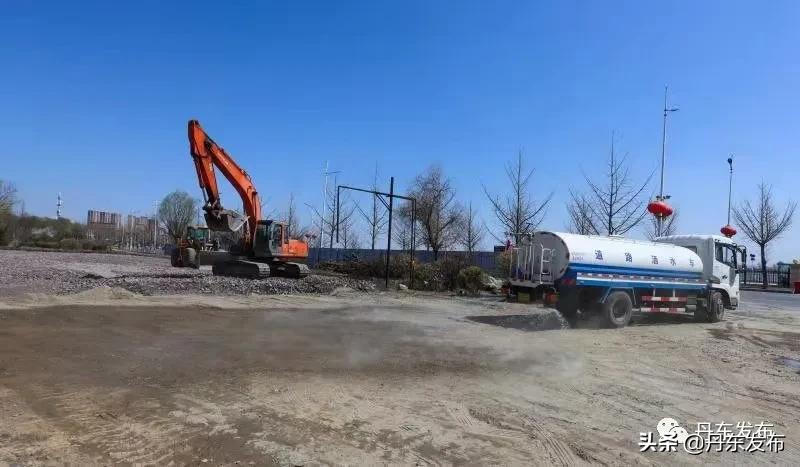 已经建好的国家登山健身步道,丹东新区健身步道