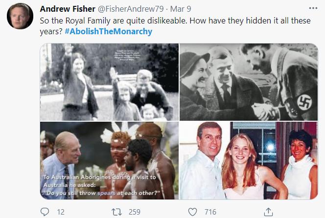 梅根哈里反君主制,英国王室对梅根的态度