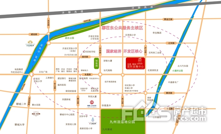 聊城裕昌国际新城,聊城国际金融中心规划图