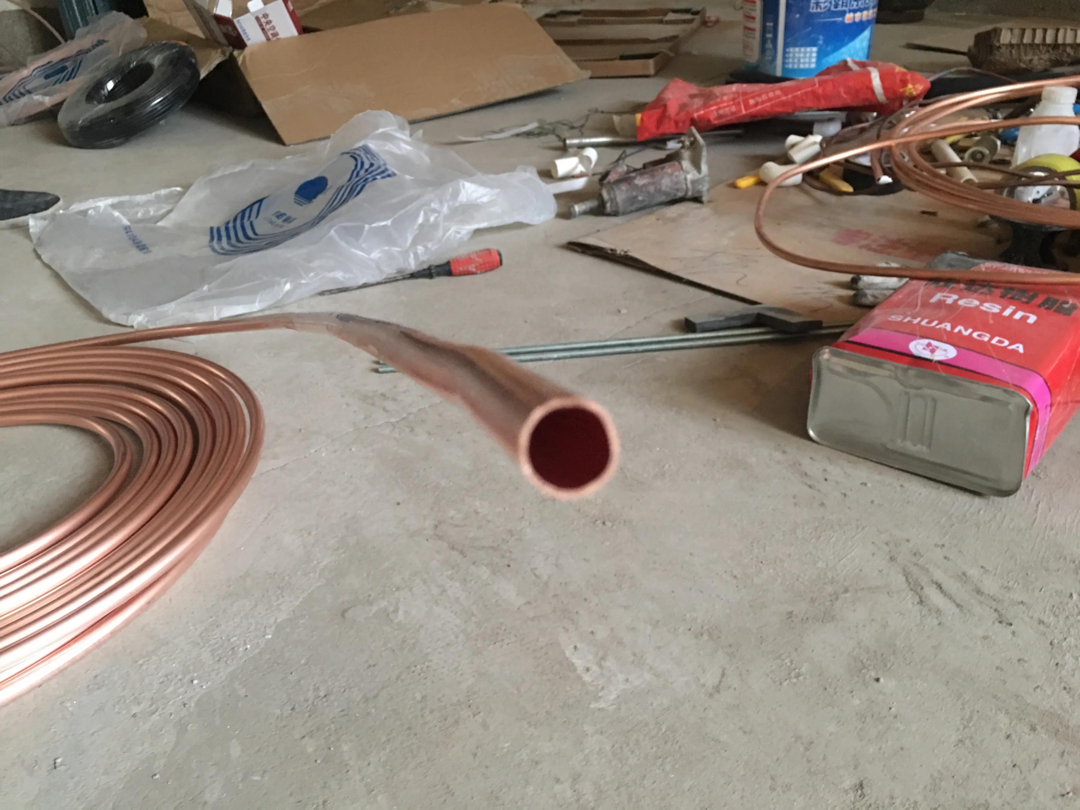 今天开始给家里安装中央空调