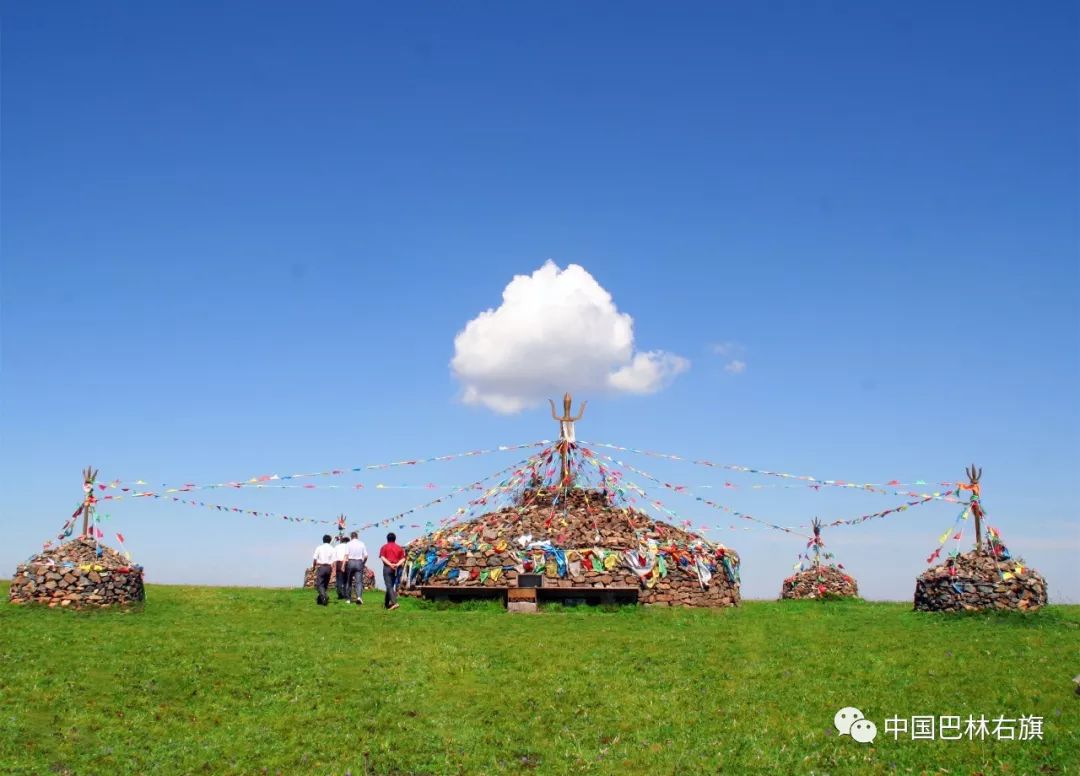 内蒙古巴林右旗的草原美景,赤峰巴林右旗旅游风景区