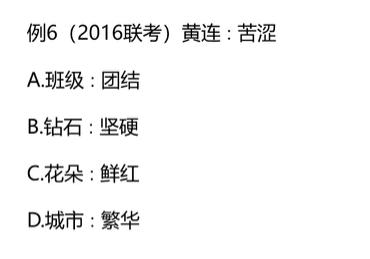 类比推理的五个关系,类比推理的常识积累