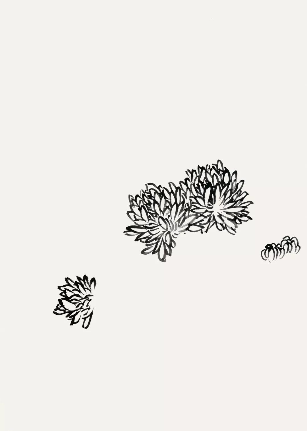 徐湛国画竹子菊花教学视频全集,国画菊花画法简单教学视频