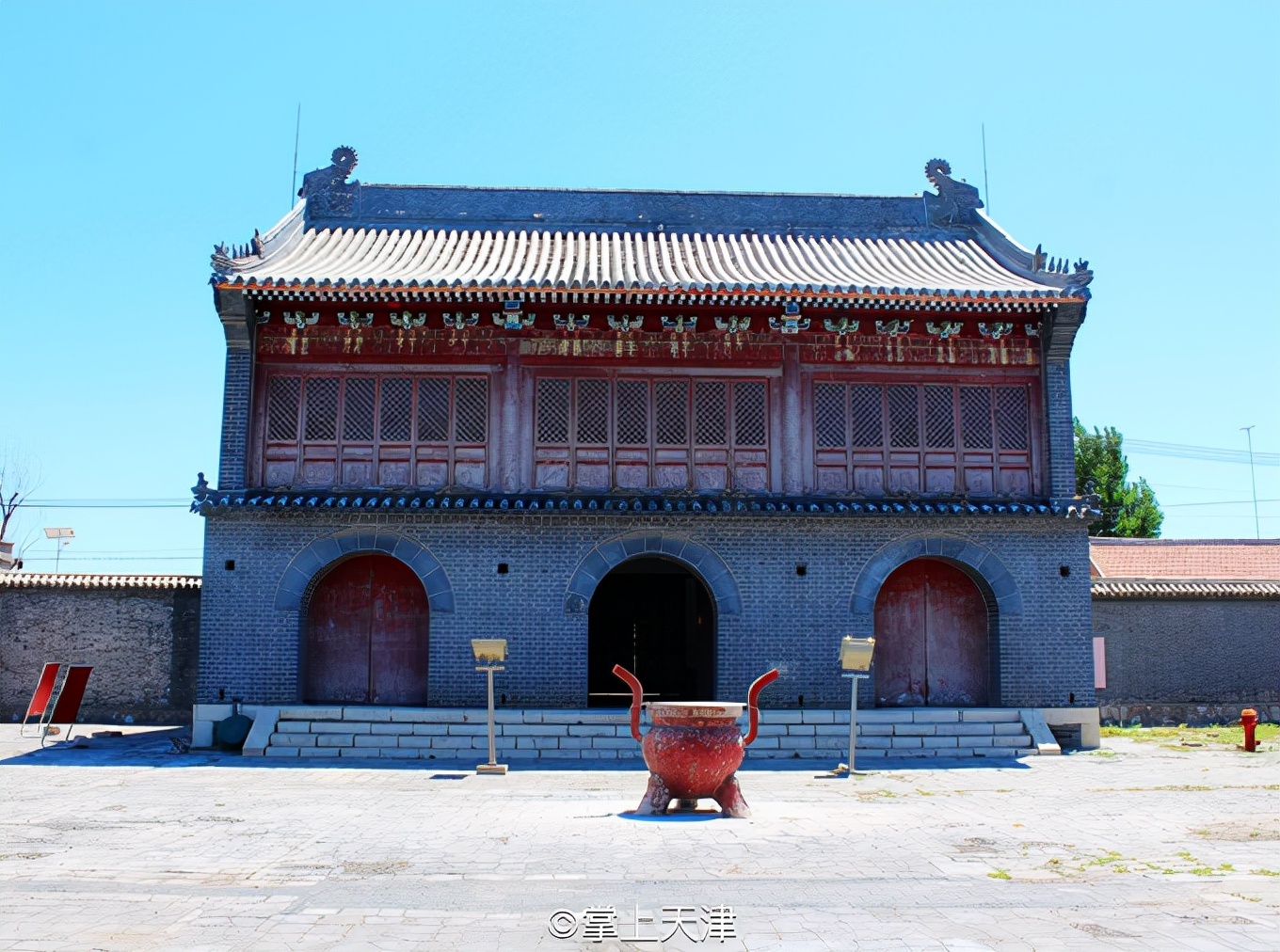 天津宁河天尊阁视频,天津宁河的天尊阁开放吗