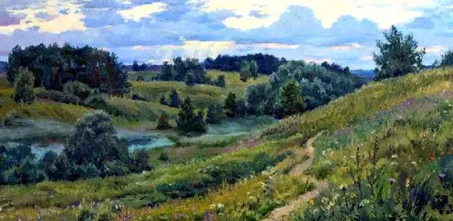 忻东旺油画俄罗斯风景作品,33幅俄罗斯精美风景油画