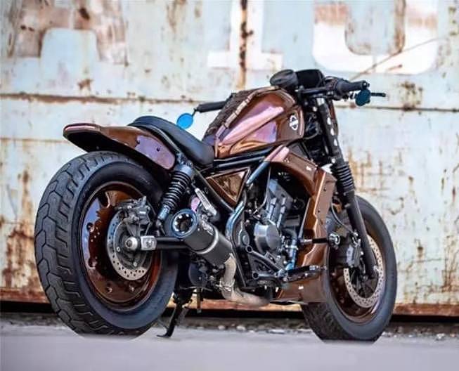 超帅气的本田CM300改装作品，日系小太子化身未来战士