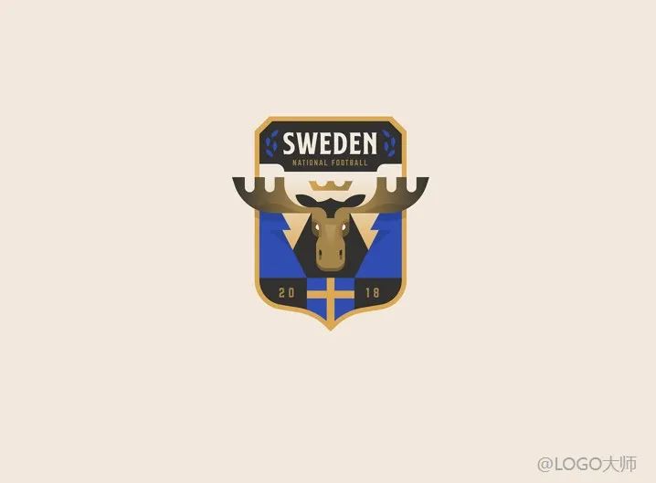 足球logo图案,足球徽标logo设计欣赏