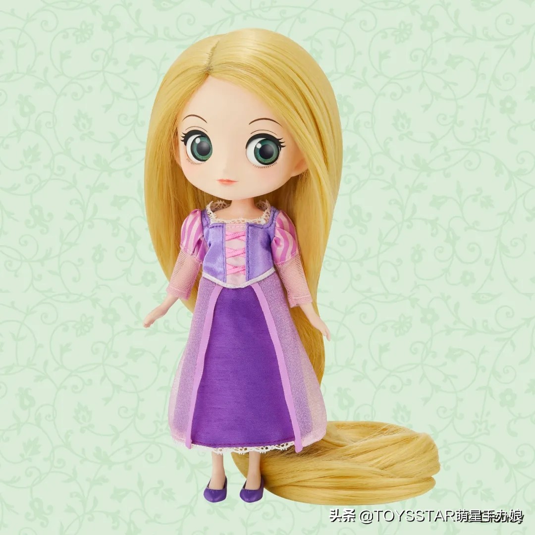 上海迪士尼乐佩公主玩偶,迪士尼长发公主乐佩