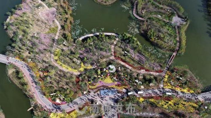 南通十大打卡景点,南通滨江步道路线图