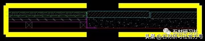 门槛石嵌入地板,门槛石贴地板