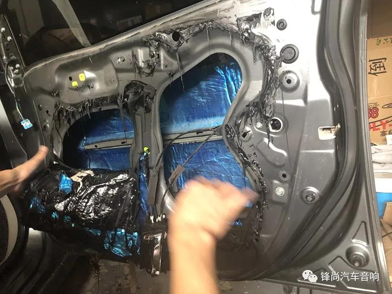 本田锋范更换高品质音响,本田锋范隔音材料