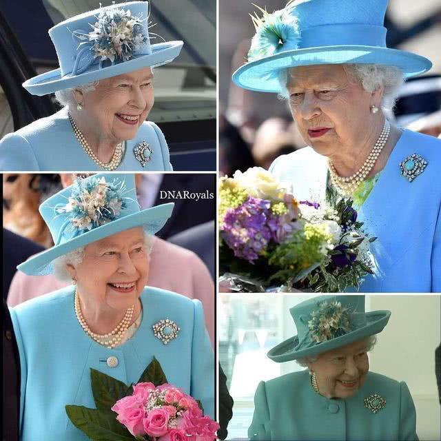 英国女王的珠宝留给卡米拉了吗,英女王戴的珍珠项链
