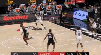 骑士2号绝杀,骑士篮网加时