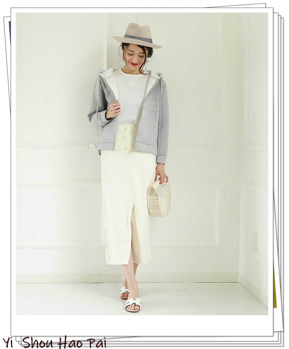 thombrowne灰色卫衣5码上身效果,灰色日系卫衣