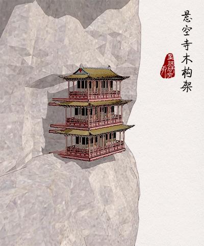 悬空寺壮观是谁题的,悬空寺是世界奇观吗