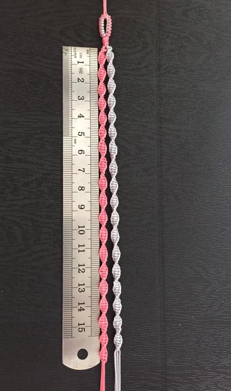 又简单又好看的彩绳手链,简单又好看又好编的手链