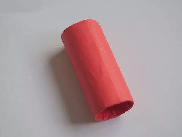 元旦节手工纸灯笼鞭炮,元旦手工立体鞭炮