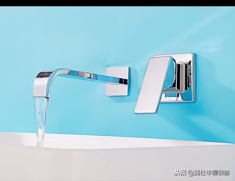 双孔入墙冷热水龙头安装示意图,入墙式水龙头要选品牌的吗