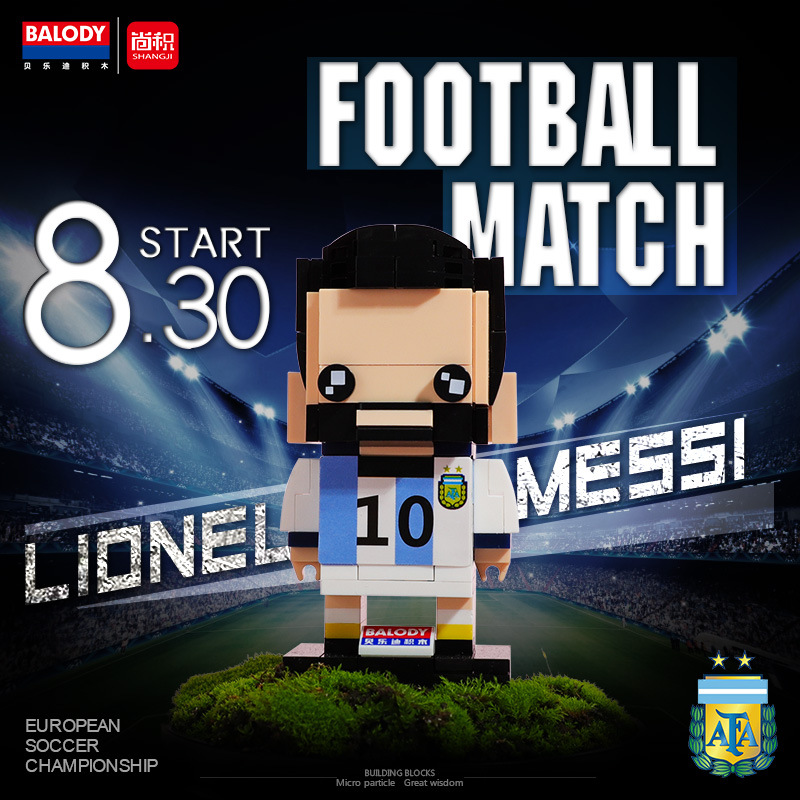 miniblocks微型积木,mini球星