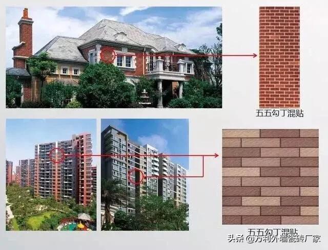 文化石外墙砖铺贴方式,外墙砖有哪些分类