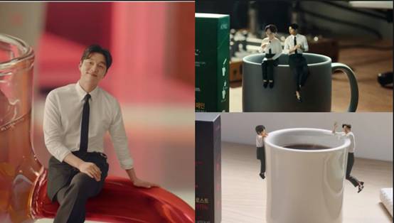 孔刘变身俏皮杯缘子！新广告卖萌又撒娇