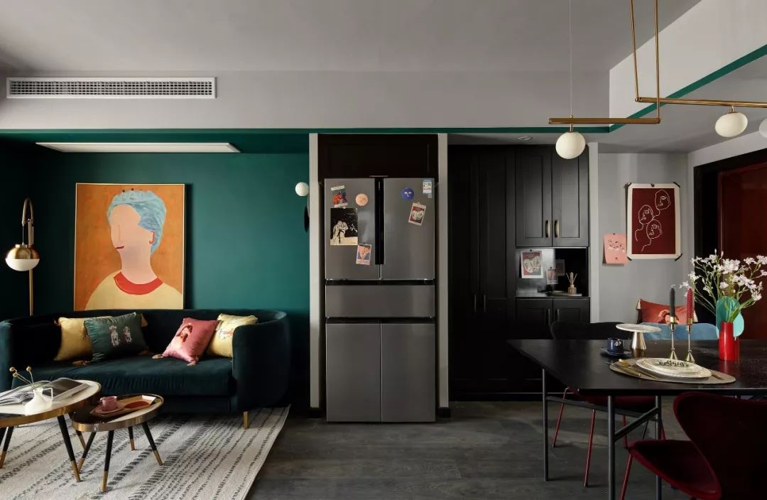 75平现代高级灰轻奢装修风格,75平现代简约风格