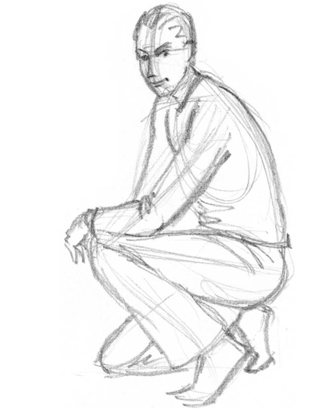 脸部线稿基础画法,线稿结构图怎么画