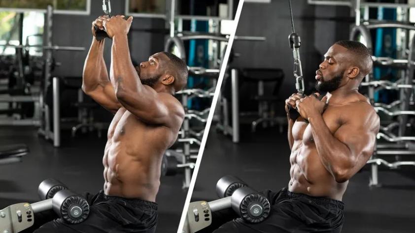 背部训练健身体式动作图解,健身背部训练背背佳