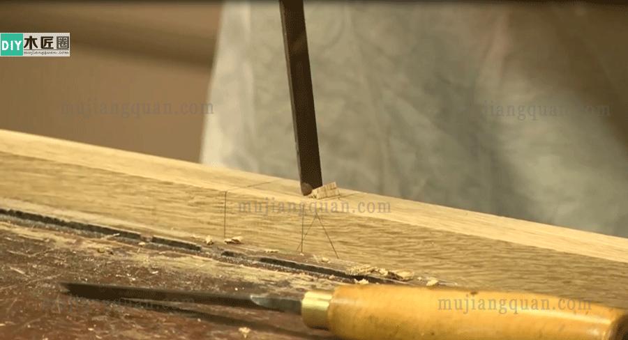 木匠手艺榫卯结构制作,木匠榫卯制作教程