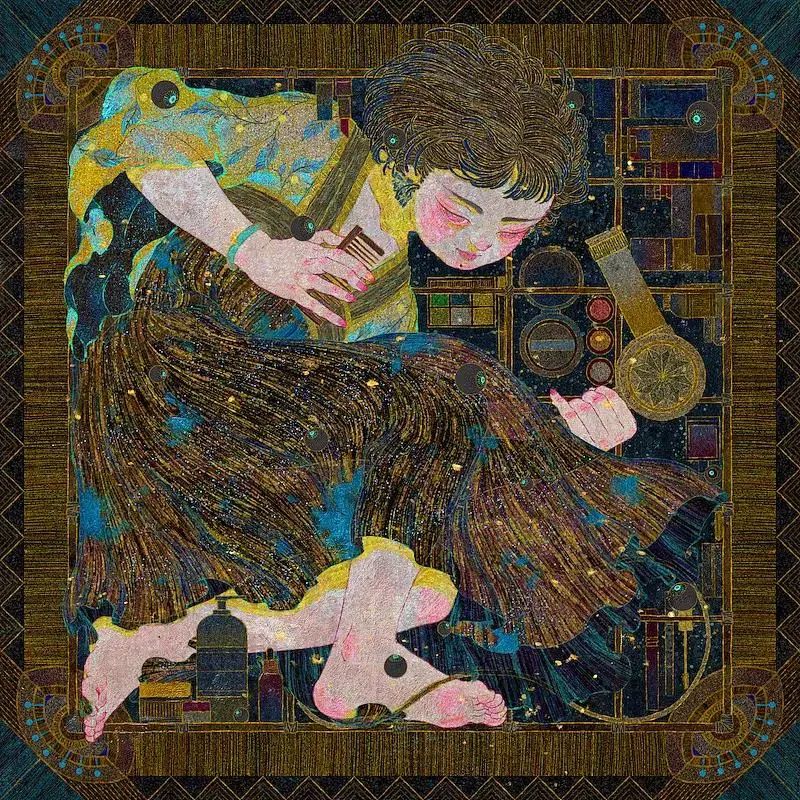 ARTIST43|绝美！光色灵动一整个拿捏住，这就是非主流画风？