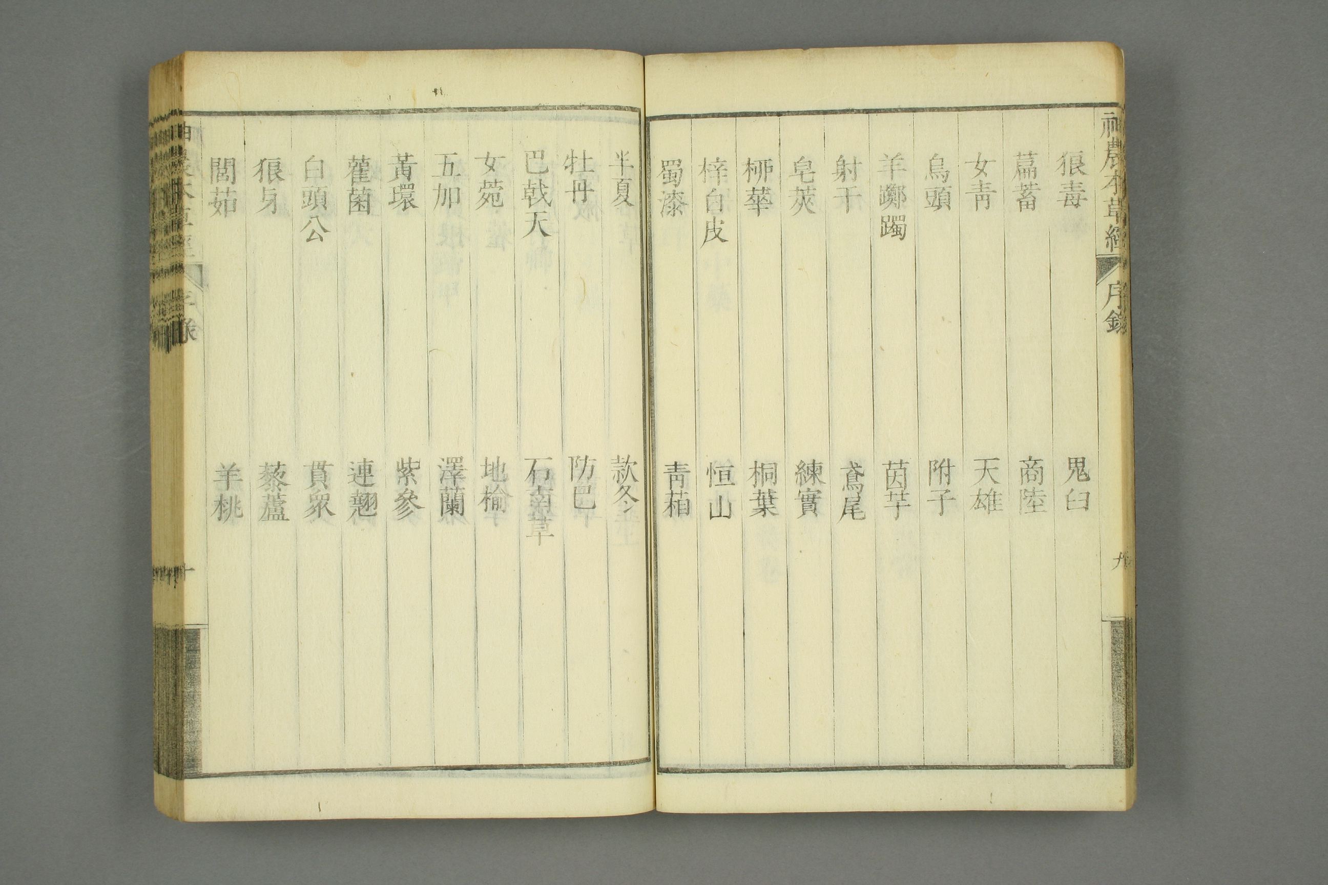 古本神农本草经的古图片,神农本草经原书图片