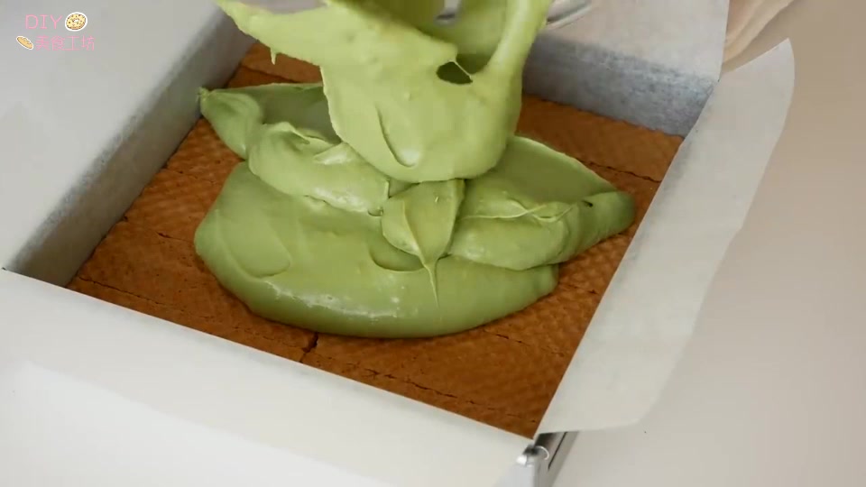 烘焙教程抹茶芝士蛋糕,烘焙8寸芝士蛋糕新手入门教程