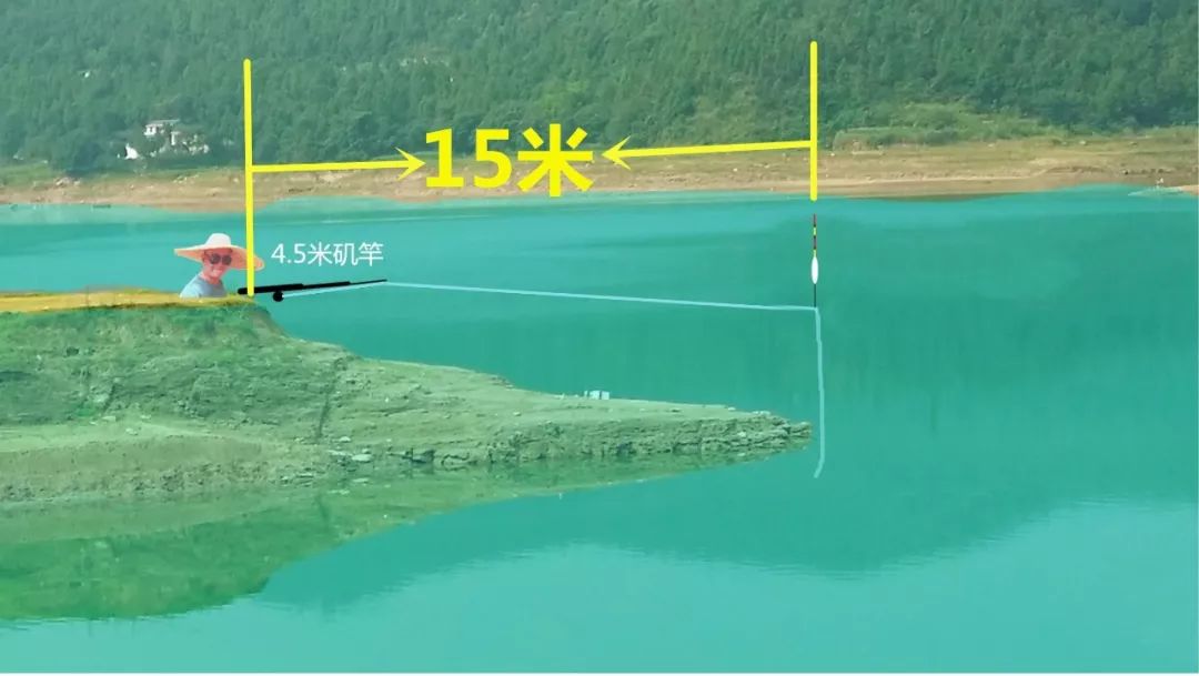 风线压不好，浮漂就乱跑，矶杆滑漂远投必学技巧