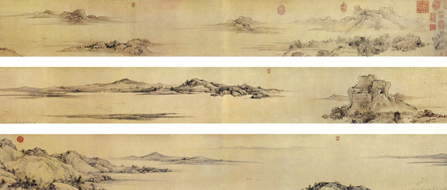 中国传世山水画全集册pdf,中国传世山水画宋代