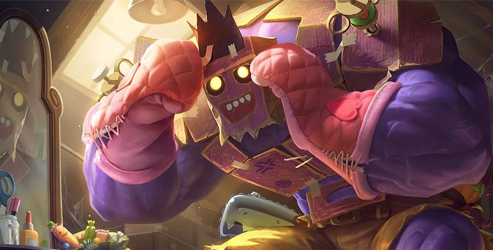 只堆血量就有爆炸输出，极地大乱斗新版蒙多医生玩法分享