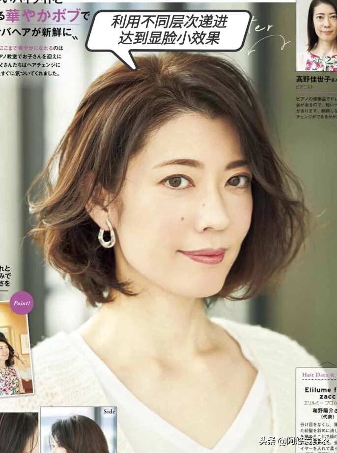 40岁女士短发烫什么发型好看,40岁女士短发烫什么发型好