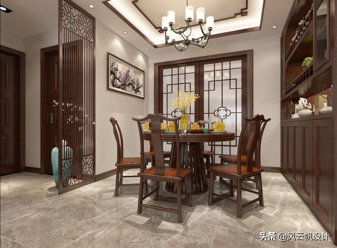 别说中式造价高，看这对夫妇仅用26W打造三居室，效果堪比豪宅