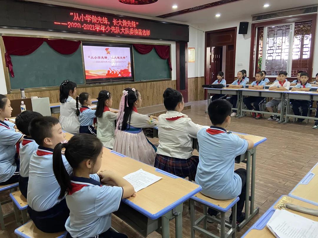 “展翅中国梦，腾飞我少年”福州市晋安区实验小学“从小学先锋，长大做先锋”少先队建队日系列活动简报