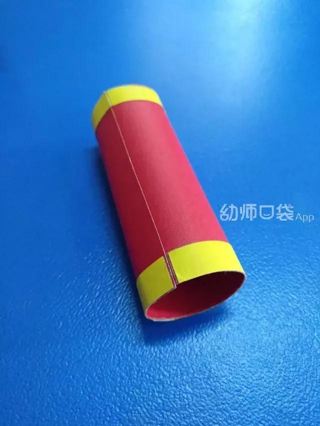 新年创意美术作品春节快乐,创意美术4-6岁新年鞭炮