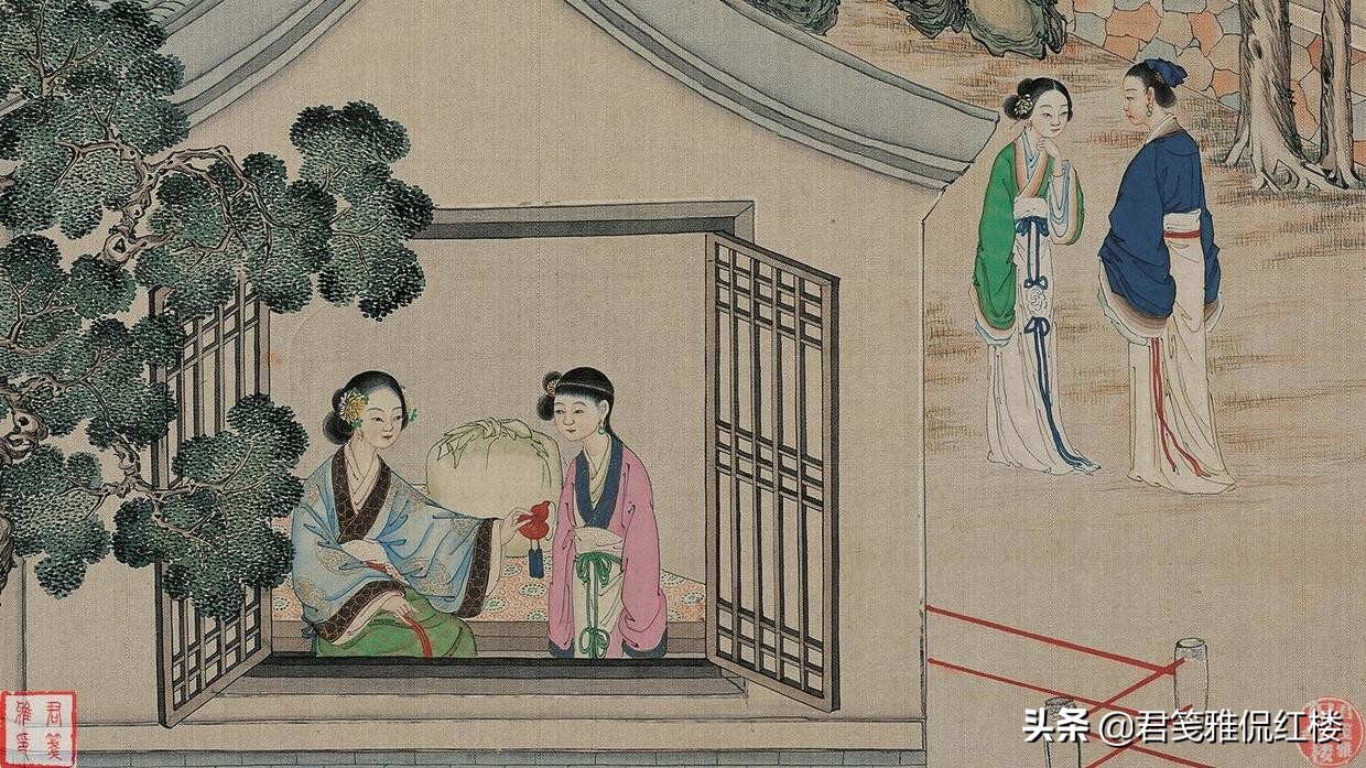 薛蝌和邢岫烟说话,邢岫烟与薛蝌的婚事是书中哪一回