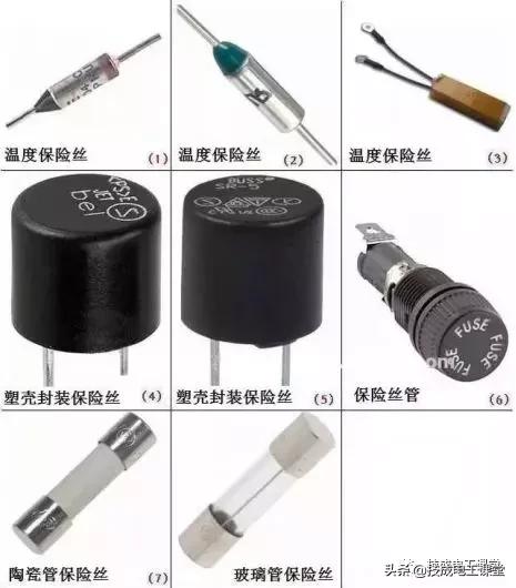 电路板电子元器件符号一览表,电子元器件图片识别符号及名称