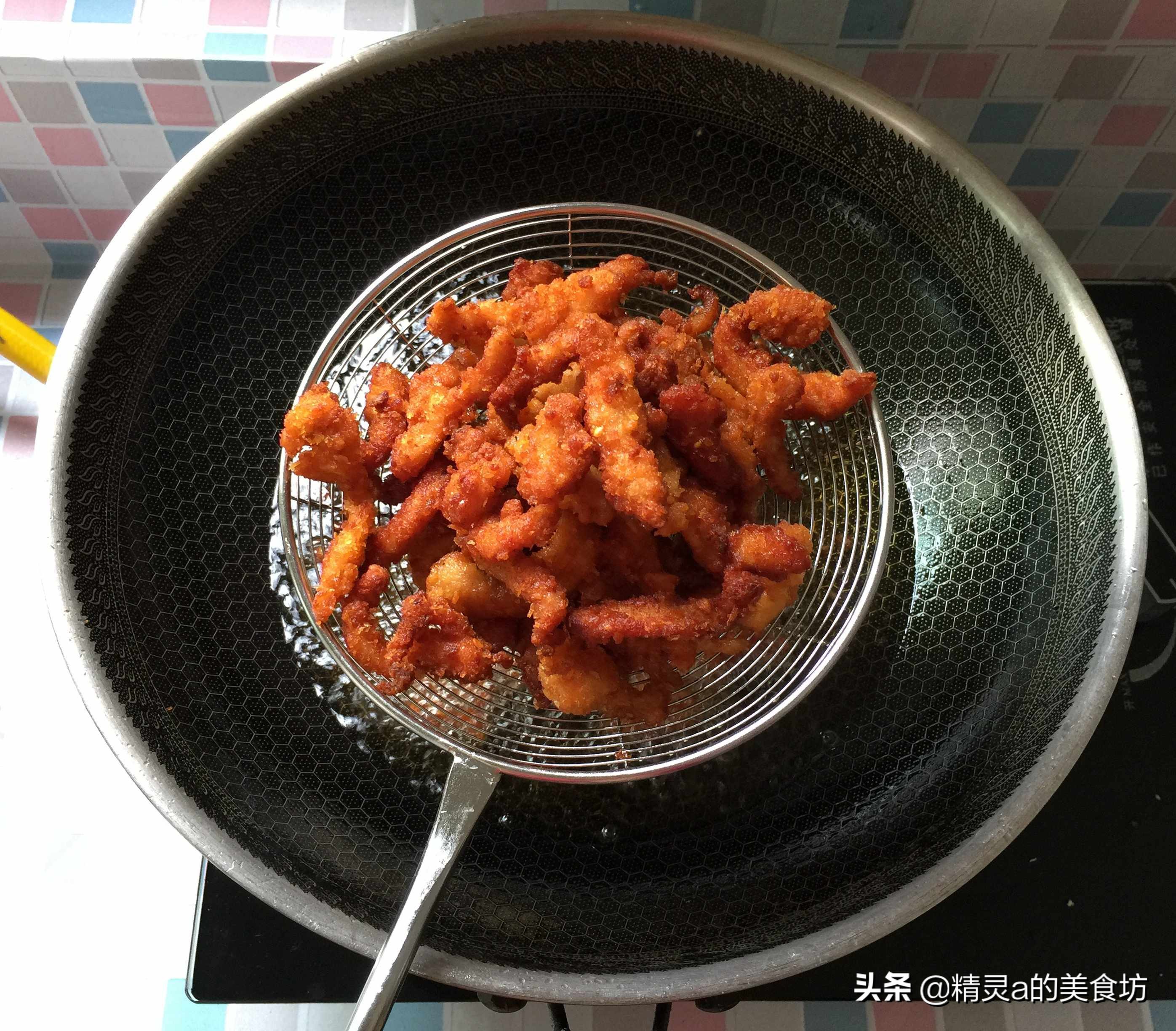 教你自制风靡街头的人气小吃：香炸鸡柳，简单3步，好吃到咬舌头