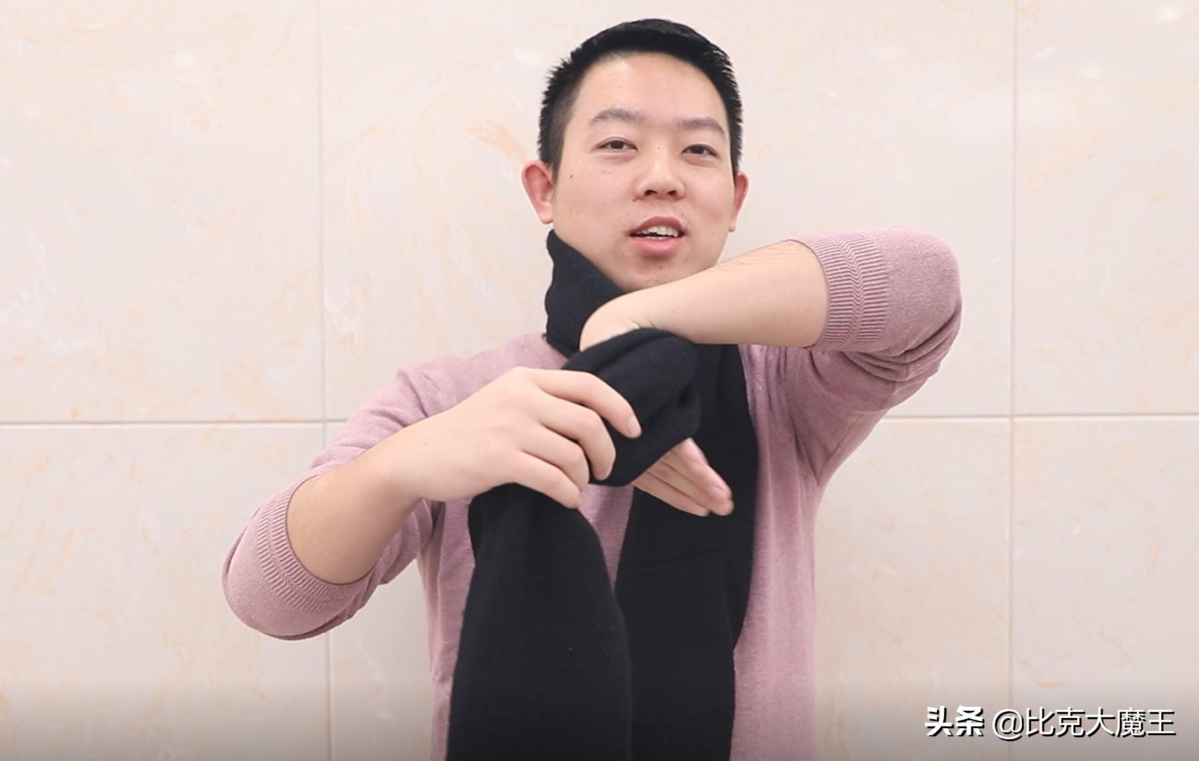 4种实用围巾系法围出新花样,一条围巾多种系法让你天天不重样