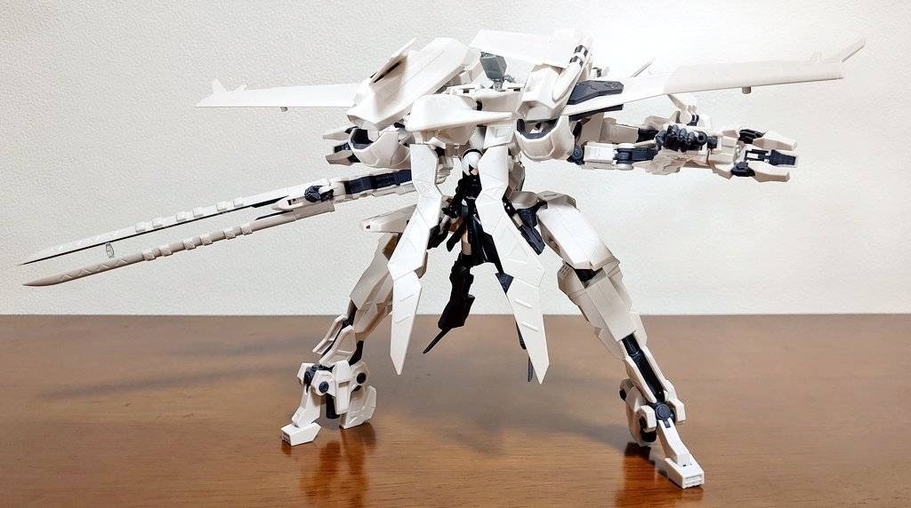 SEx寿屋尼尔机械纪元飞行装寄叶二号B型日玩素组