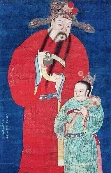 国画中的五路财神图见者五路来财,国画财神图片欣赏